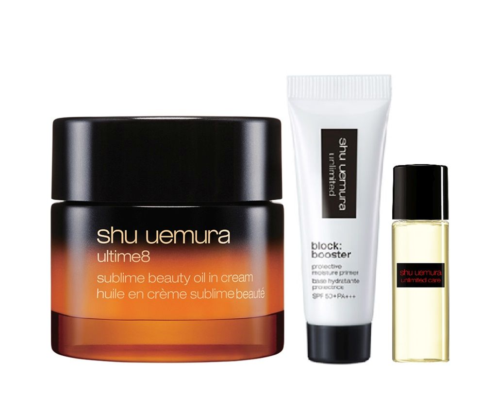 ultime8 sublime beauty oil in cream set